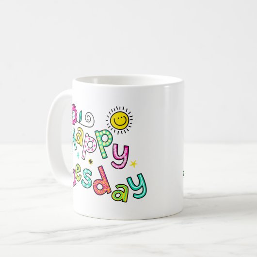 Niedlicher glücklicher kaffeetasse (Vorderseite Links)