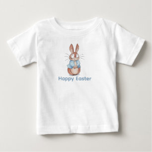 Niedlicher glücklicher Ostern - Adorable Kaninchen Baby T-shirt