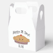 Niedlicher glücklicher Pi Day! Geschenkschachtel (Geöffnet)