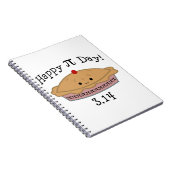 Niedlicher glücklicher Pi Day! Notizblock (Rechte Seite)
