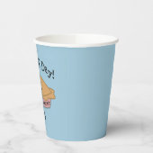 Niedlicher glücklicher Pi Day! Pappbecher (Links)