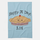 Niedlicher glücklicher PU-Tag! Geschirrtuch (Vertikal)