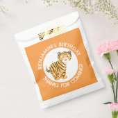 Niedlicher glücklicher Tigerbecher personalisierte Geschenktütchen (Versiegelt)