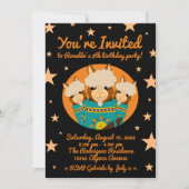 Niedlicher Glückwunsch zum Geburtstag Boy Alpacas Einladung (Vorderseite)