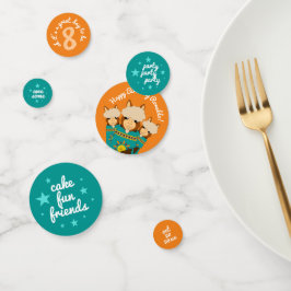 Niedlicher Glückwunsch zum Geburtstag Boy Alpacas  Konfetti