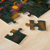 Niedlicher Gnom in den Wildblumen Puzzle (Seite)