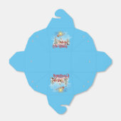 Niedlicher Gnome, Snowman feiert Weihnachtsfeierta Geschenkschachtel (Ungefaltet)