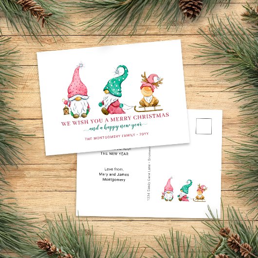 Niedlicher Gnome Weihnachten