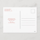 Niedlicher Gnome Weihnachten (Rückseite)