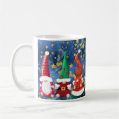 Niedlicher Gnome Weihnachtskaffee Tasse (Links)