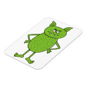 Niedlicher Goblin-Cartoon Magnet (Linke Seite)