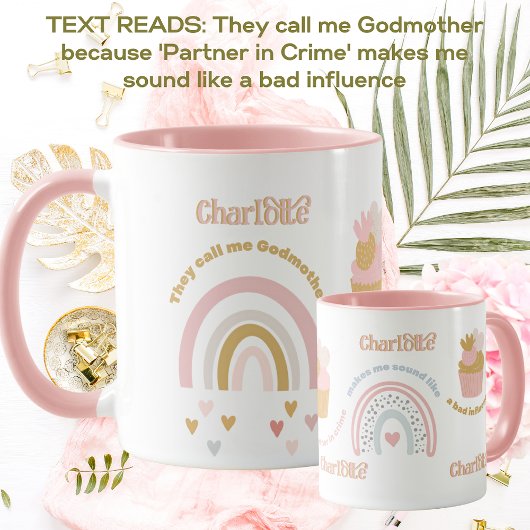 Niedlicher Godmaterpartner bei Crime Bad Influence Tasse