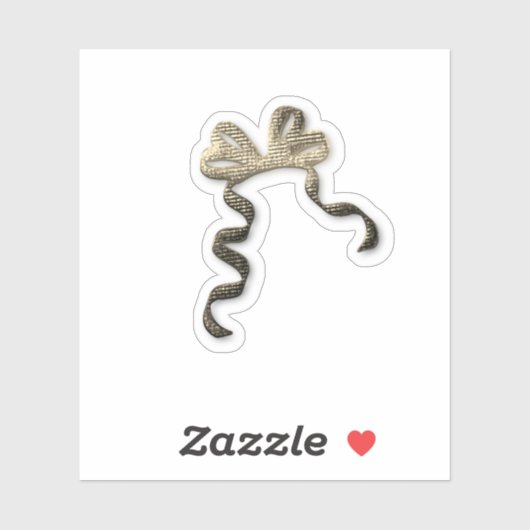 Niedlicher Goldbock Aufkleber (Blatt)