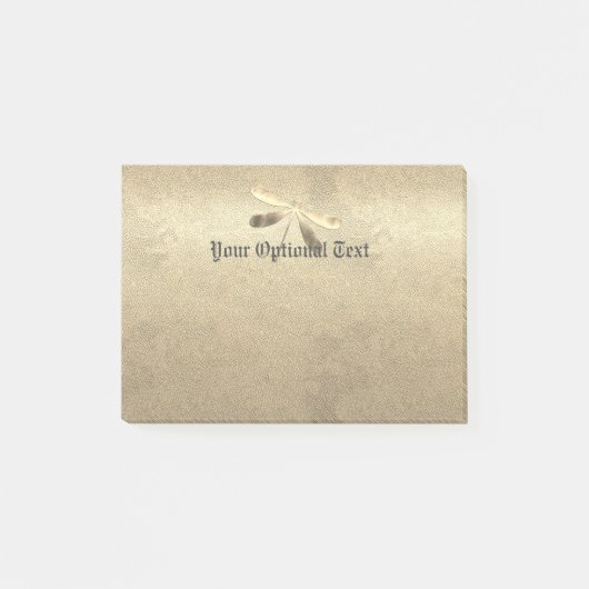 Niedlicher Golddrachenflieger Post-it Klebezettel (Vorderseite)