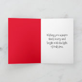 Niedlicher Golden Retriever Dog Karte (Innenseite)