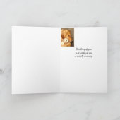 Niedlicher Golden Retriever Dose Karte (Innenseite)