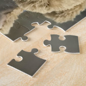 Niedlicher Golden Retriever Hund mit Ostersonnigen Puzzle (Seite)