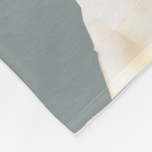 Niedlicher Golden Retriever Hund Personalisiert Fleecedecke (Ecke)