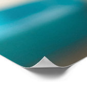 Niedlicher Golden Retriever Welpenhund Poster (Ecke)