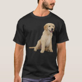 Niedlicher Goldener Retriever 21 T-Shirt (Vorderseite)