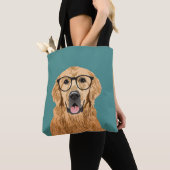 Niedlicher goldener Retriever-Hund für Tasche (Von Nahem)