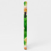 Niedlicher Goldener Retriever Verzauberter Rosenga iPhone Hülle (Rechte Seite)