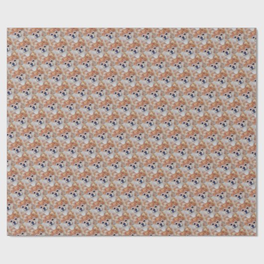 NIEDLICHER GOLDENER SPITZ GESCHENKPAPIER (Flach)