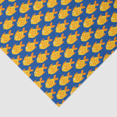 Niedlicher Goldfisch-Cartoon-Geschenkboxen Seidenpapier (Ausschnitt)