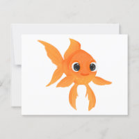Niedlicher Goldfisch
