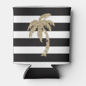 Niedlicher Goldpalmenbaum kann Bierschlauch kühlen Dosenkühler (Vorderseite)