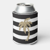 Niedlicher Goldpalmenbaum kann Bierschlauch kühlen Dosenkühler (Kanne Rückseite)