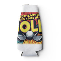 Niedlicher Golf-Lieblings-Weg zu einem guten Spazi