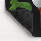 Niedlicher Golf-Sport-Entwurf Mousepad (Ecke)