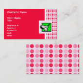 Niedlicher Golf Visitenkarte (Vorne/Hinten)