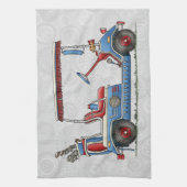 Niedlicher Golf-Wagen Küchentuch (Vertikal)