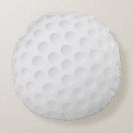 Niedlicher Golfball Rundes Kissen