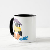 Niedlicher Goofkins-Piratenpinguin Tasse (Vorderseite Links)