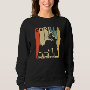 Niedlicher Gorilla-Tier Sweatshirt