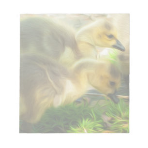 Niedlicher Gosling Notizblock