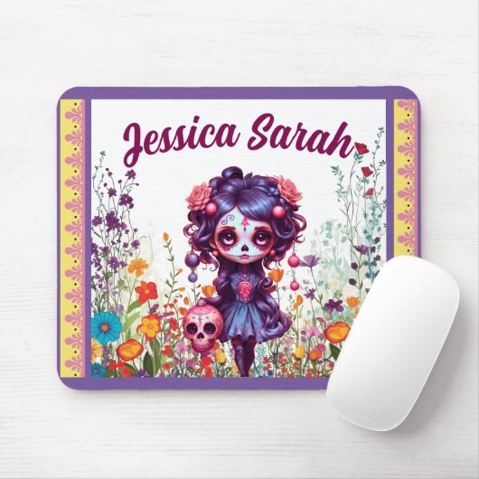 Niedlicher Gothic Garden Zuckerkult Mousepad (Mit Mouse)