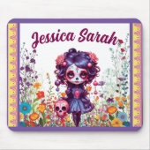 Niedlicher Gothic Garden Zuckerkult Mousepad (Vorne)