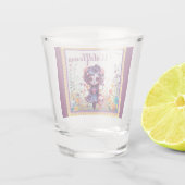 Niedlicher Gothic Garden Zuckerkult Schnapsglas (Rückseite)