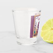 Niedlicher Gothic Garden Zuckerkult Schnapsglas (Links)