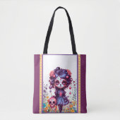 Niedlicher Gothic Garden Zuckerkult Tasche (Vorderseite)