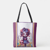 Niedlicher Gothic Garden Zuckerkult Tasche (Rückseite)
