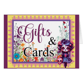 Niedlicher Gotischer Garten Zuckerhut Skull-Gesche