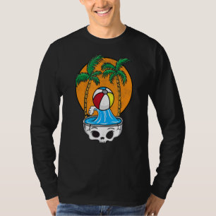 Niedlicher gotischer tropischer Sandstrand für Got T-Shirt