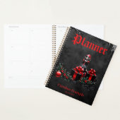 Niedlicher gotischer Weihnachtself. Planer (Anzeige)