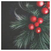 Niedlicher gotischer Weihnachtself. Stoff (Muster)
