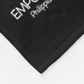 Niedlicher Gott sagt, ich bin Cat Lover Funny Chri Fleecedecke (Ecke)